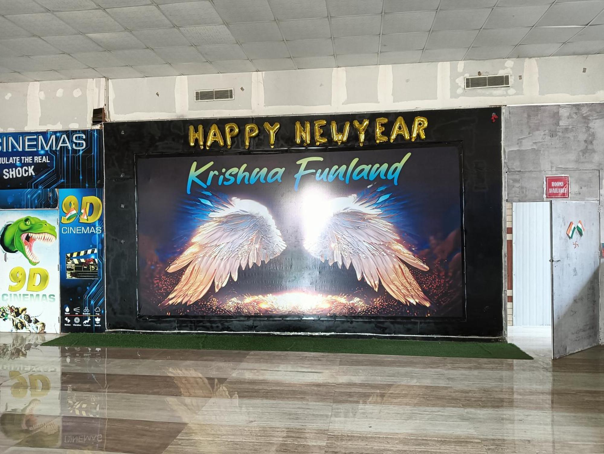 Hotel Krishna Fun Land Mathura Zewnętrze zdjęcie